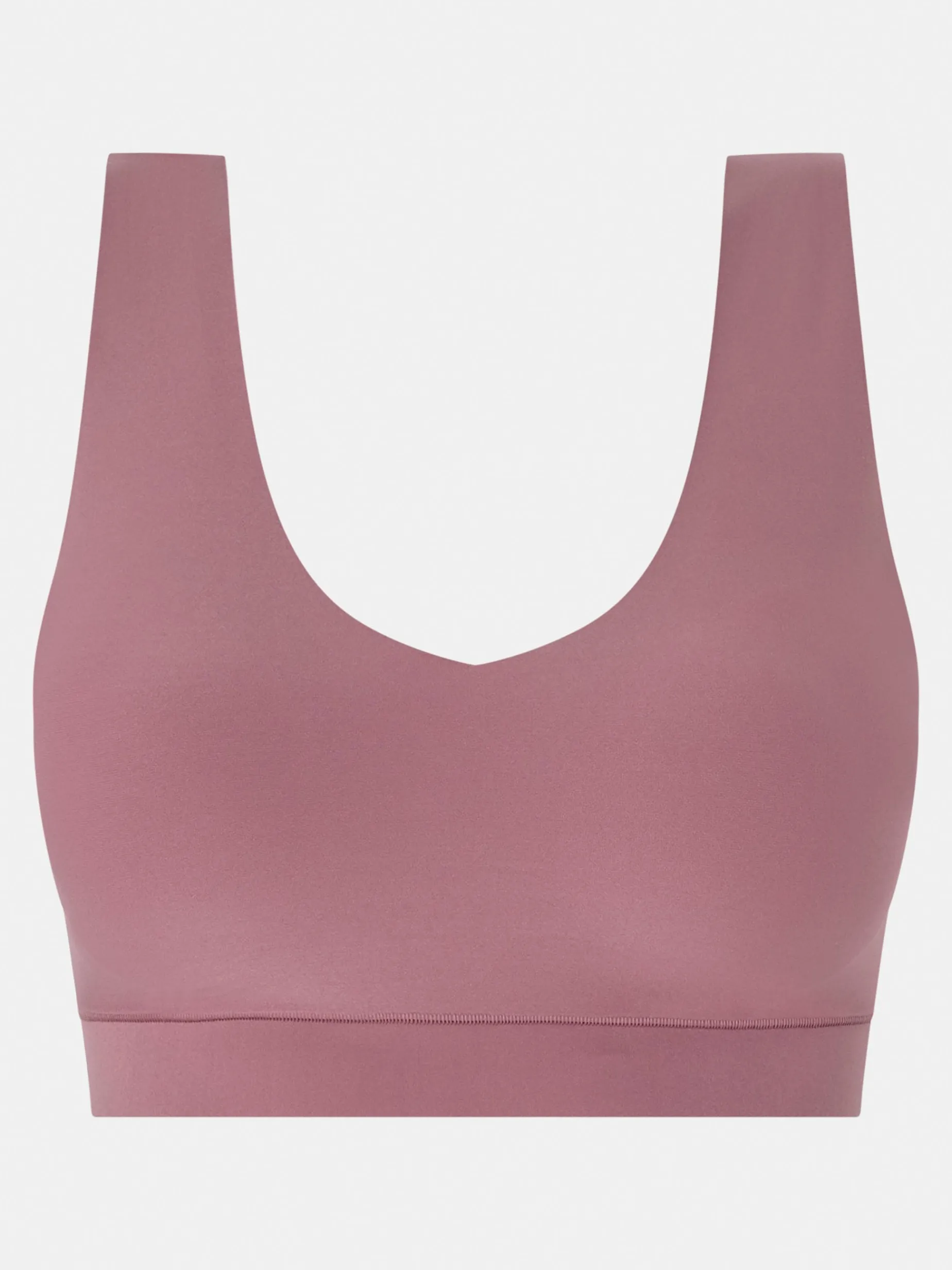 SOFTSTRETCH - V-neck Top - Rose des bois