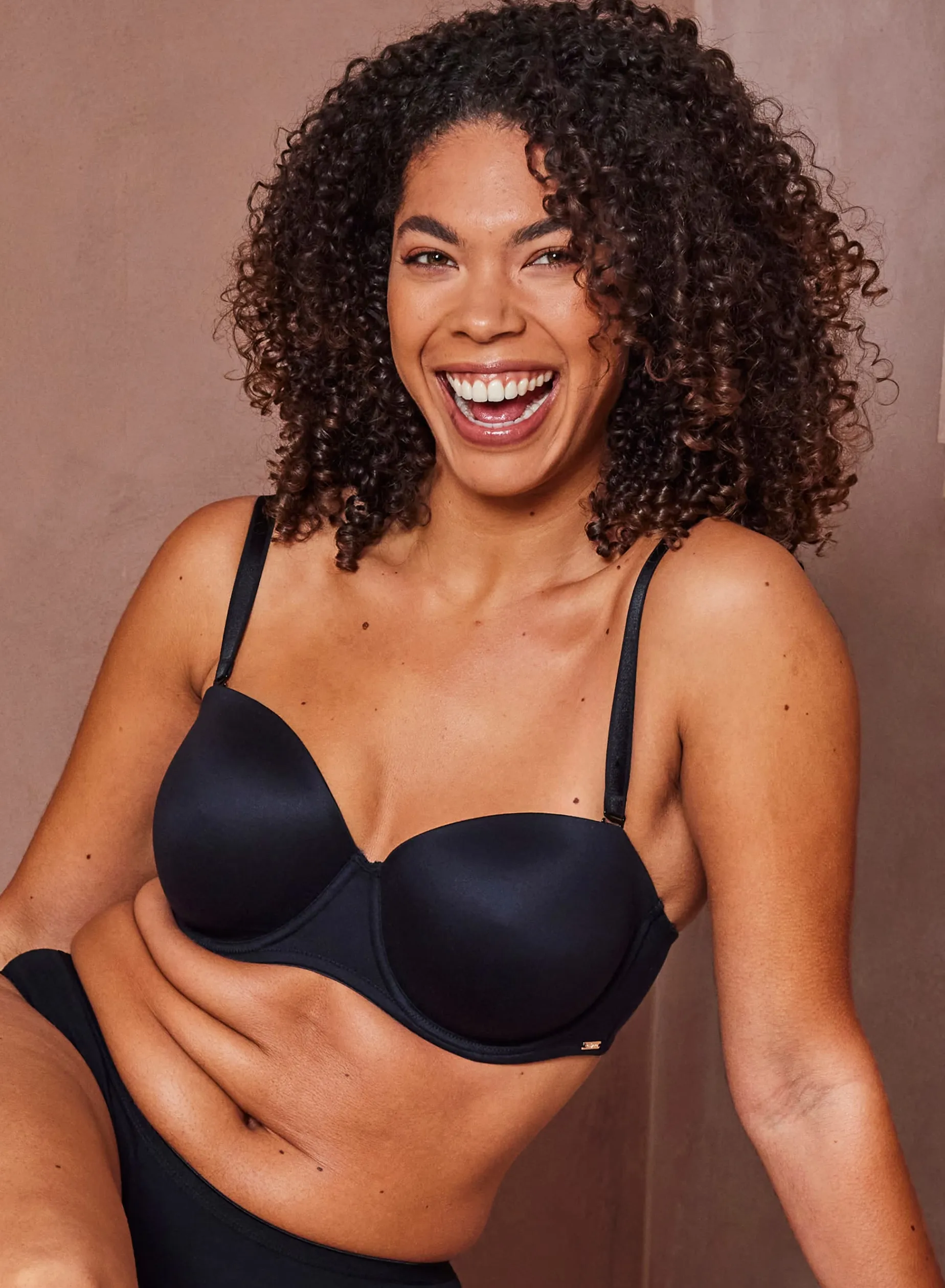 Stropløs BH Lola Comfort Soft - Sort