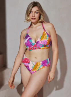 Tai bikinitrusse - Colorful leaves