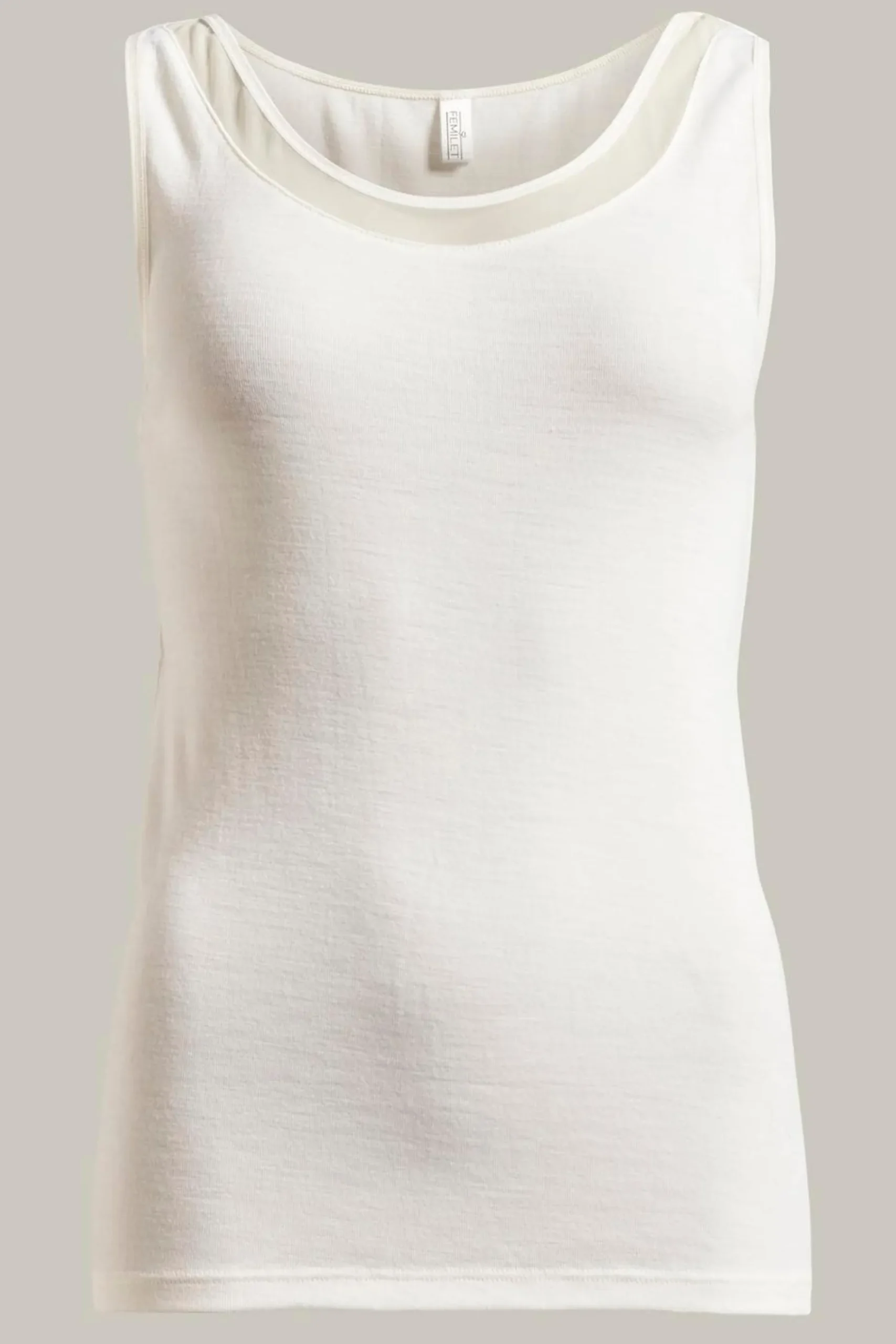 Top -100% merinould - Ivory