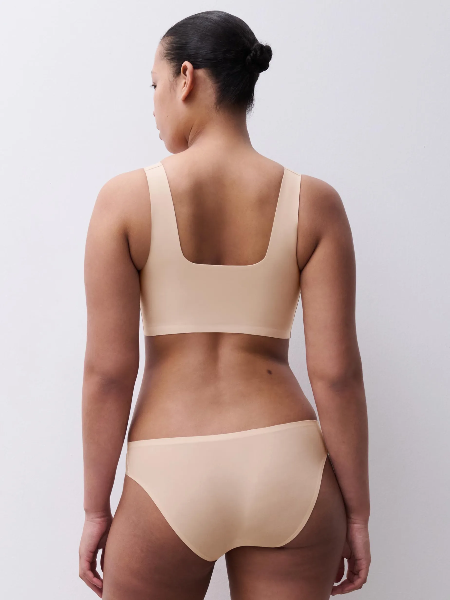 Top uden bøjle - Golden Beige