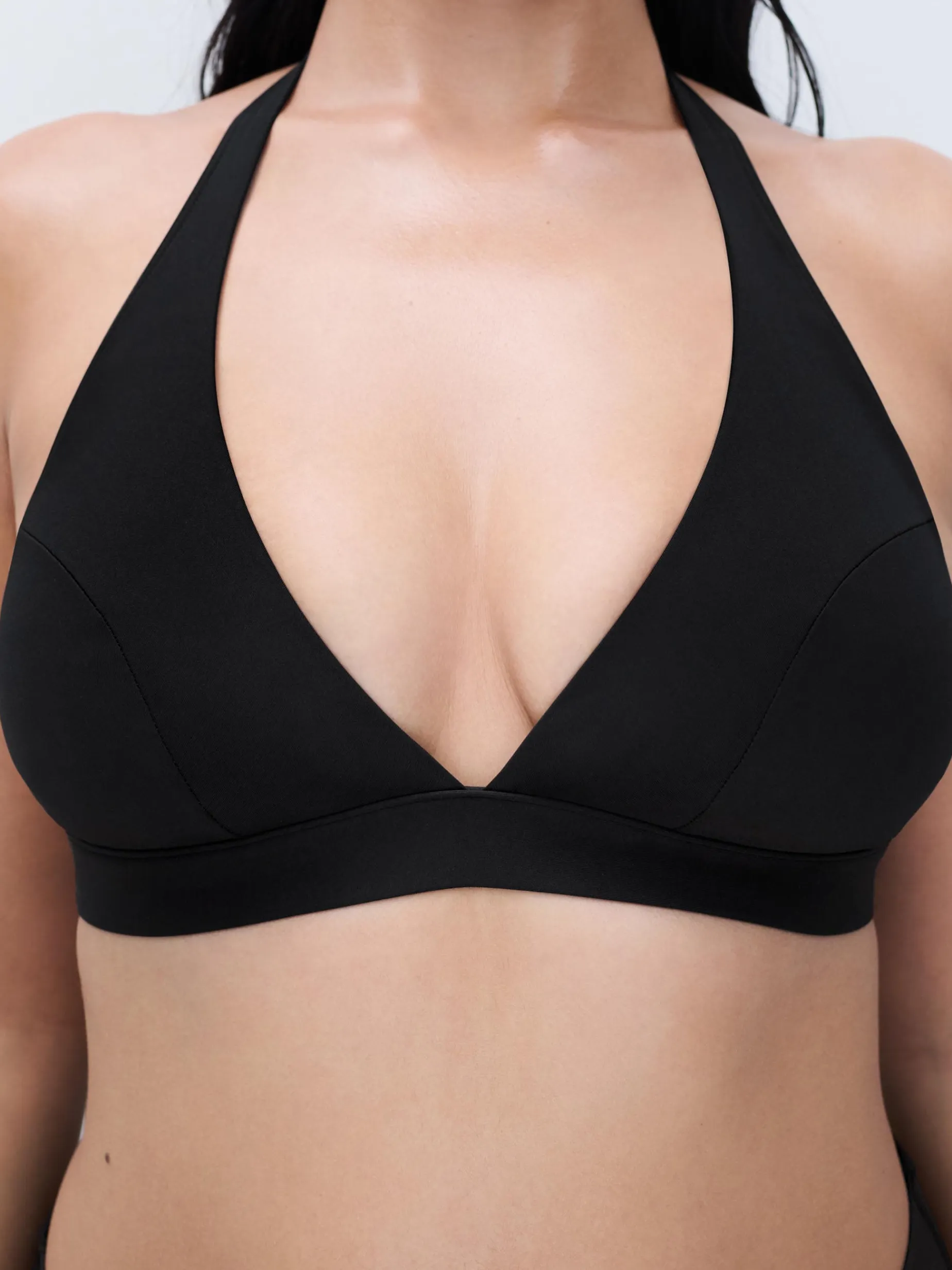 Triangel-bikini-bh - Sort