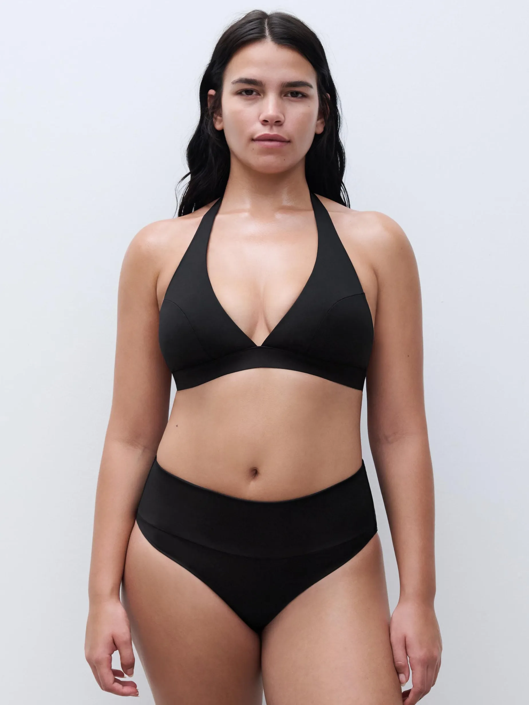 Triangel-bikini-bh - Sort