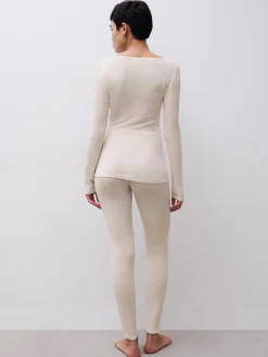 Træningleggings - Talc