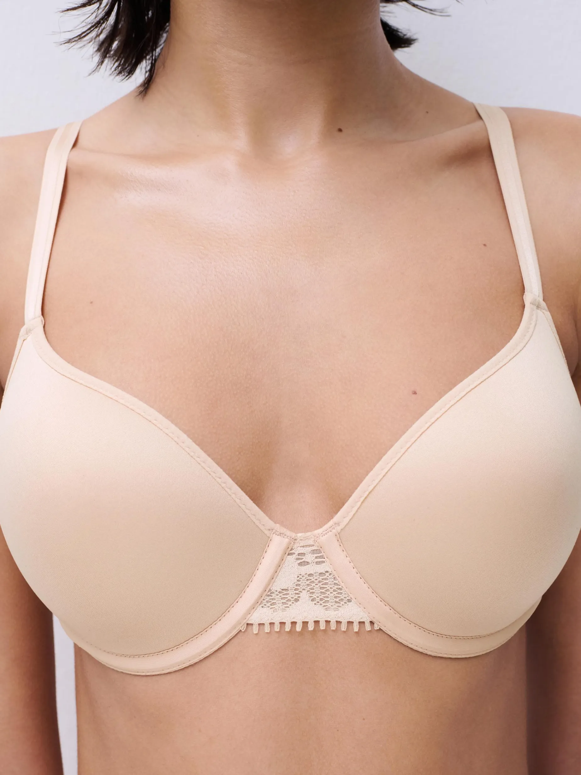 T-shirt BH med memory foam - Golden Beige