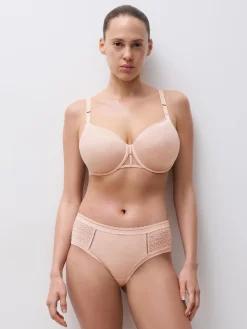 T-shirt BH med spacer materiale - Golden Beige