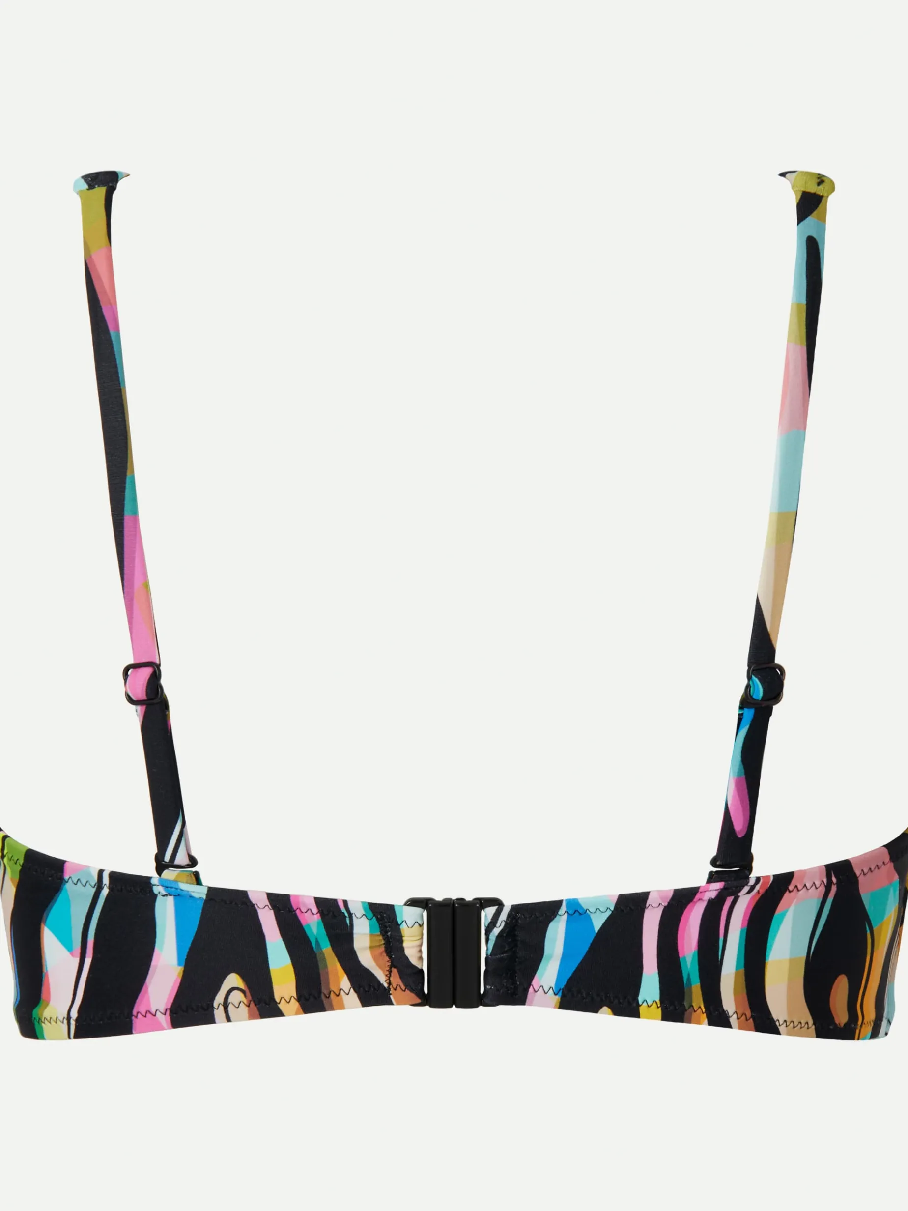Uforede bikinitoppe - Colored zebra