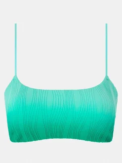 Uforede bikinitoppe - Lagoon tie and dye