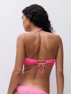 Uforede bikinitoppe - Rose tie and dye