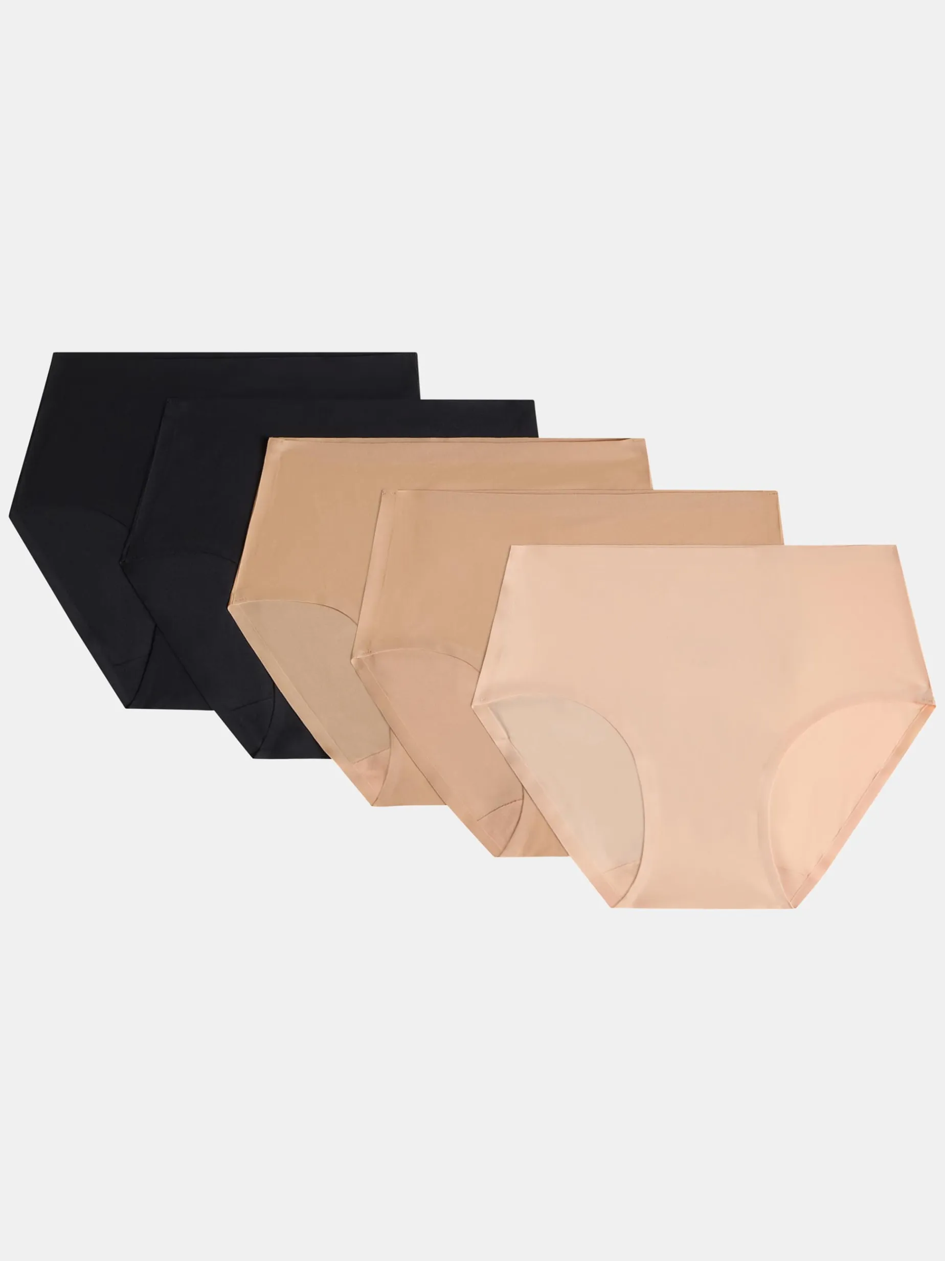 5 x Tanga trusse - one size - Multico