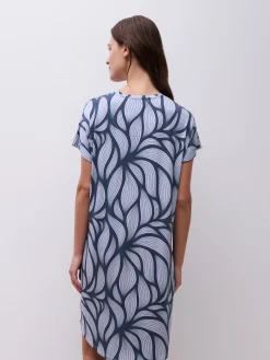 YARA - Natkjole SS - Blue petal