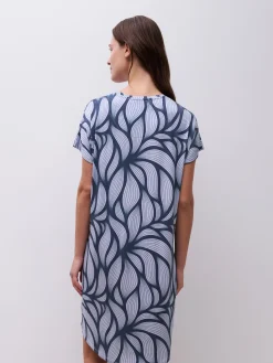 YARA - Natkjole SS - Blue petal